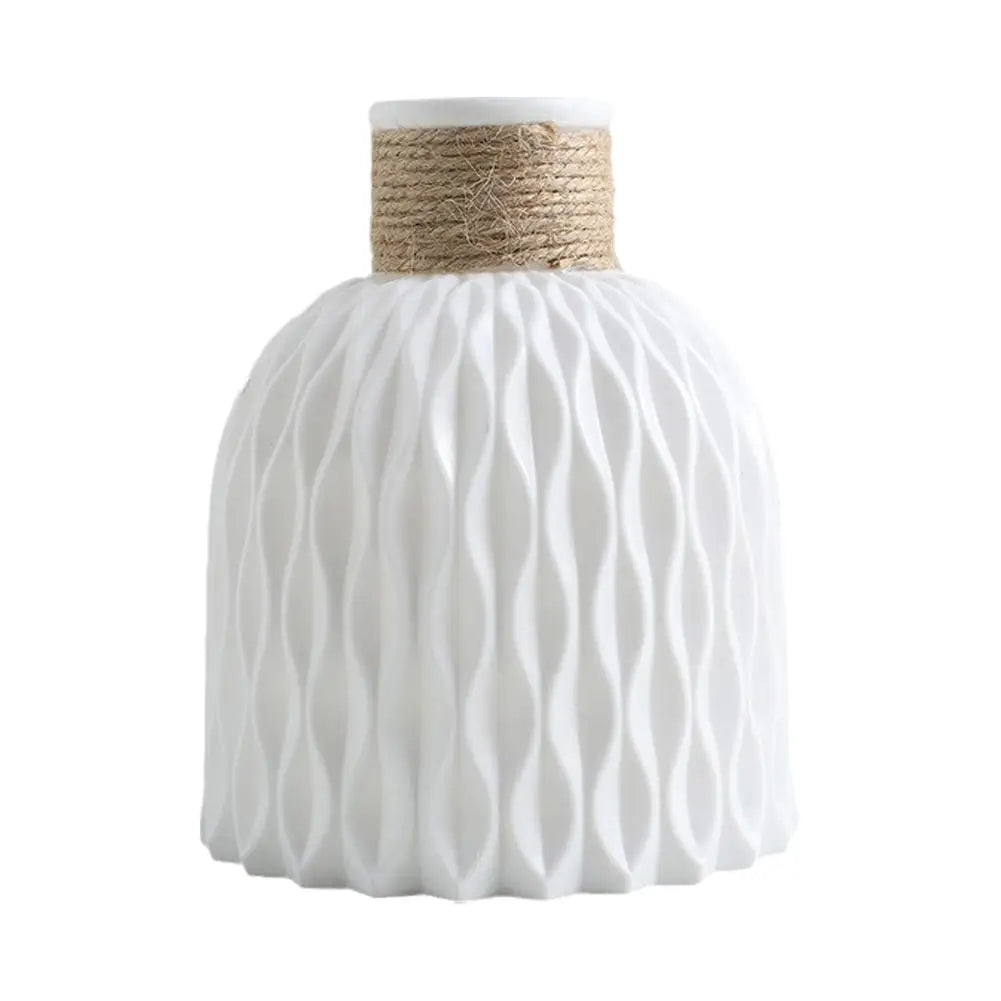 Vase en céramique à vagues
