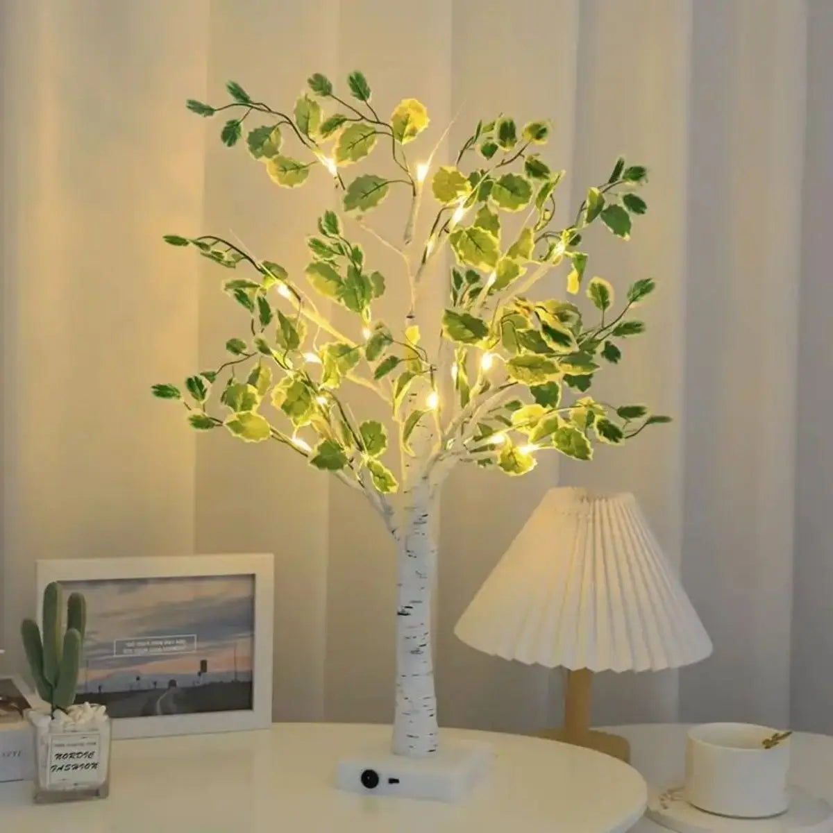 Arbre miniature lumineux