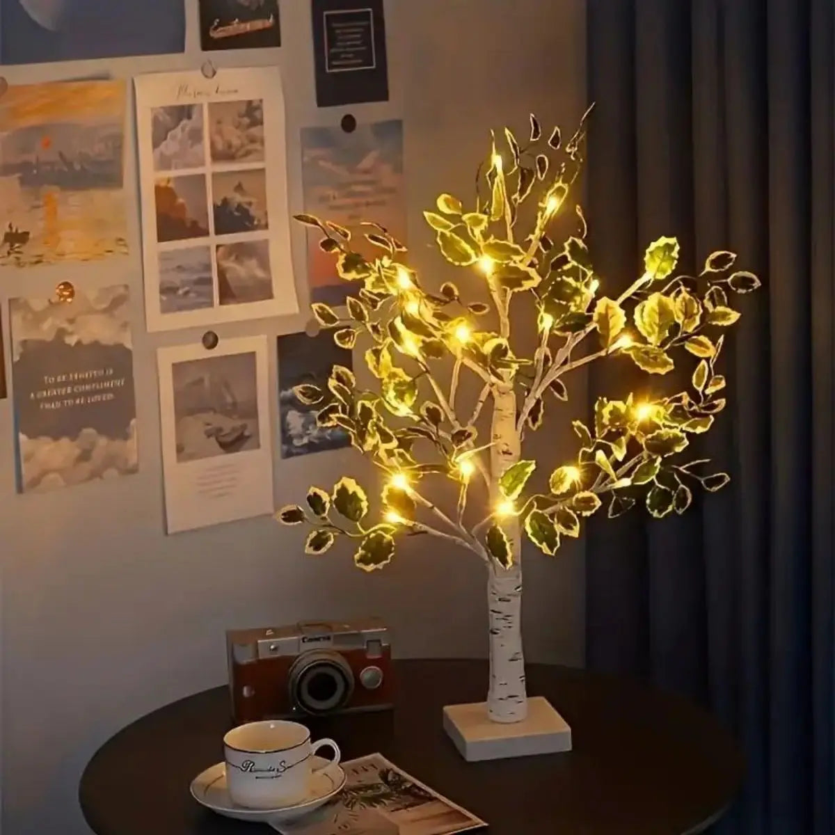 Arbre miniature lumineux
