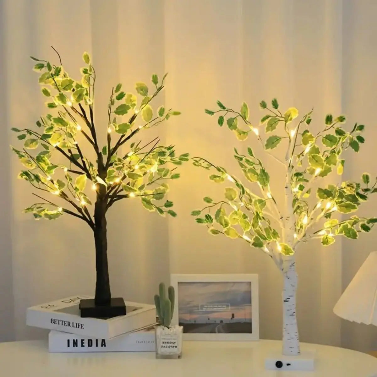 Arbre miniature lumineux