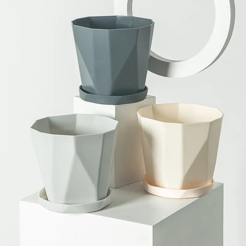 Pot design en résine