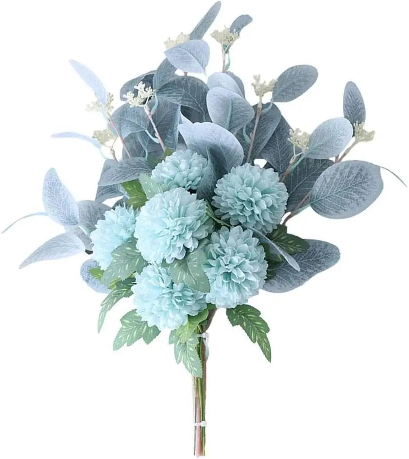 Bouquet d'hortensias artificiel