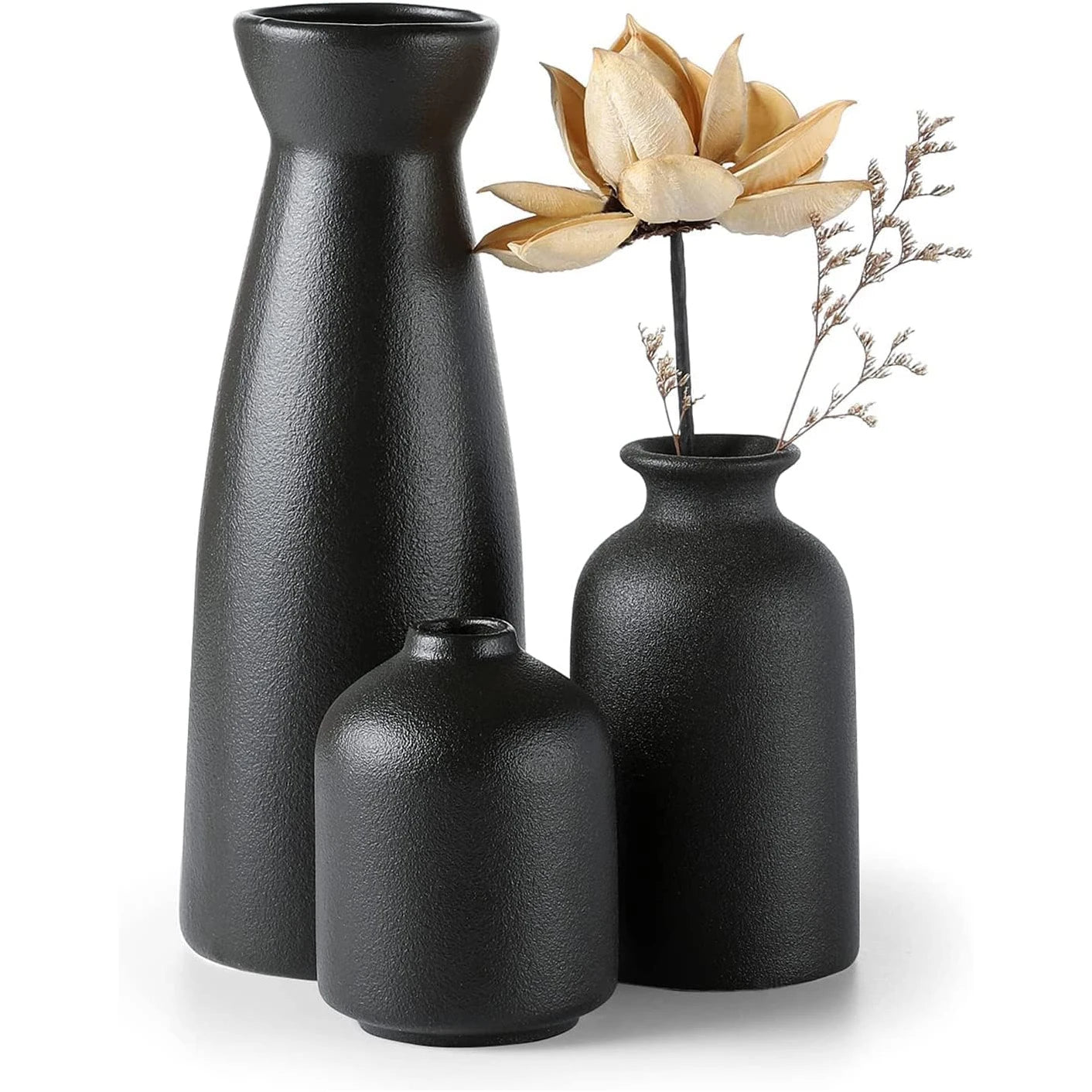 Ensemble de 3 vases en céramique
