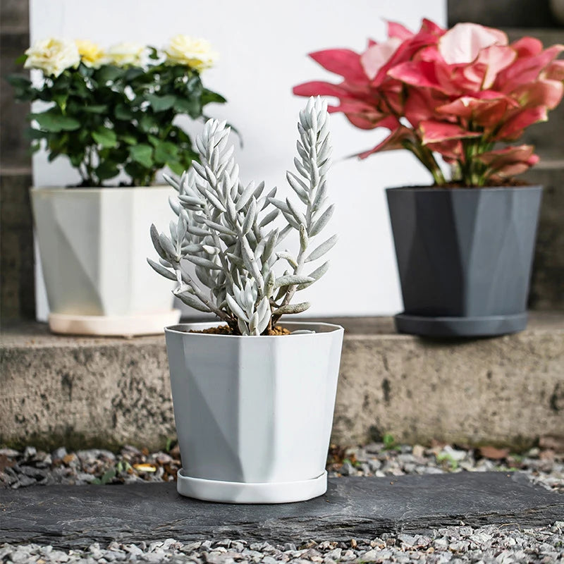 Pot design en résine