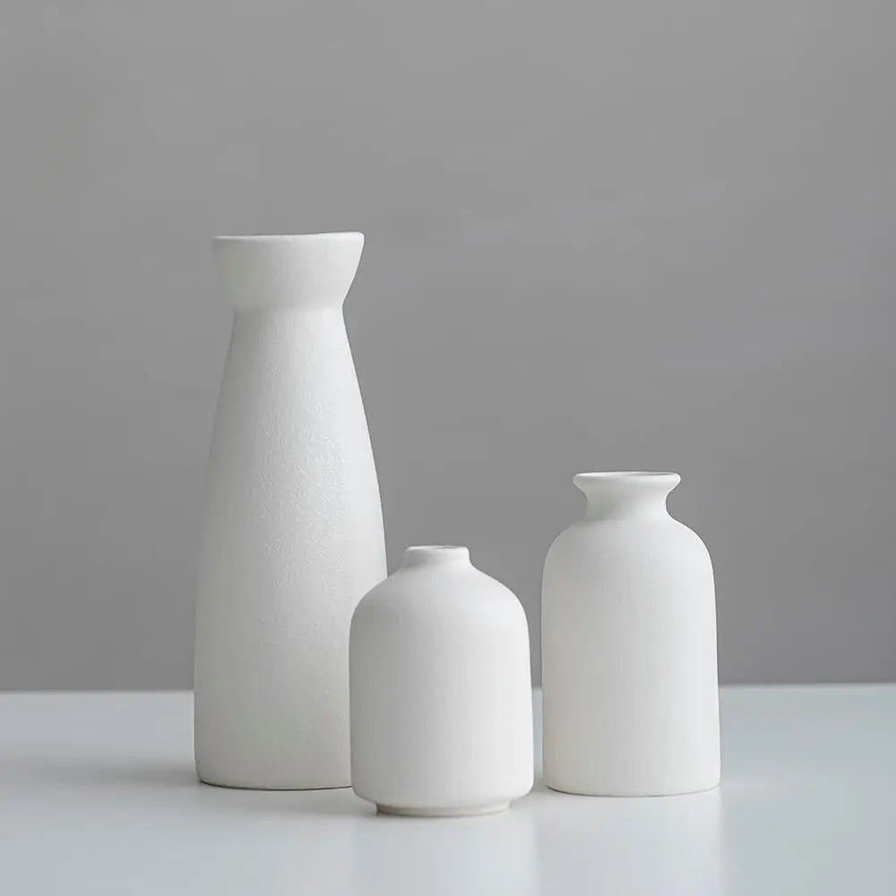 Ensemble de 3 vases en céramique