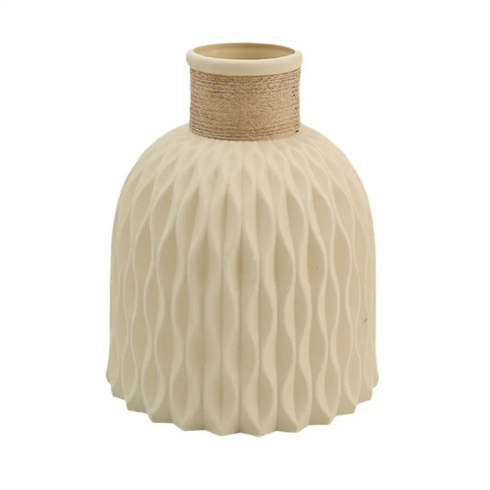 Vase en céramique à vagues