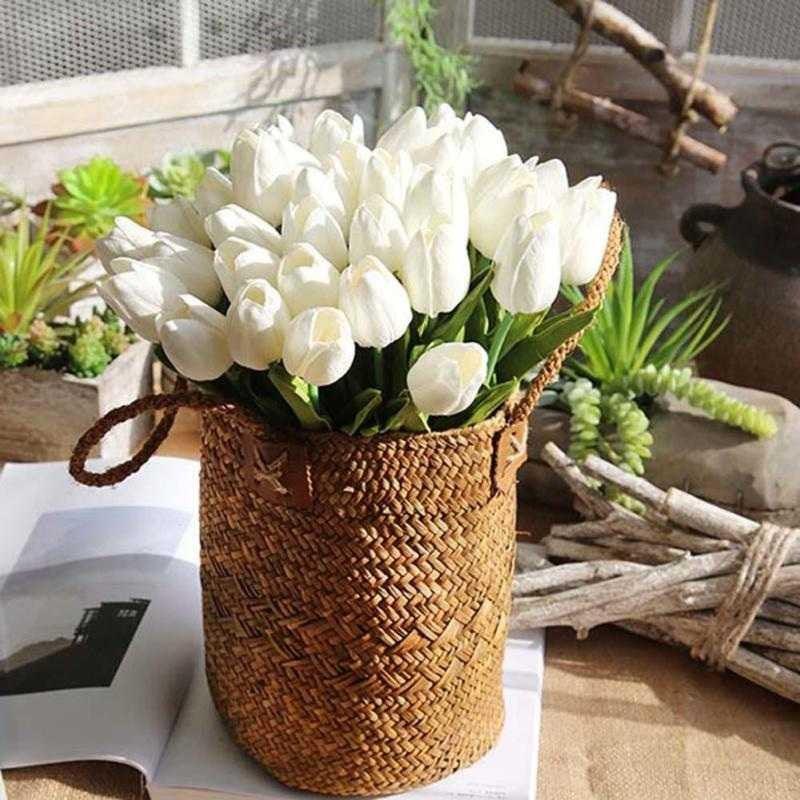Bouquet de tulipes artificielles