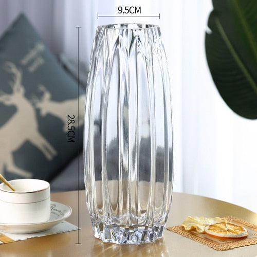 Vases transparents grande taille