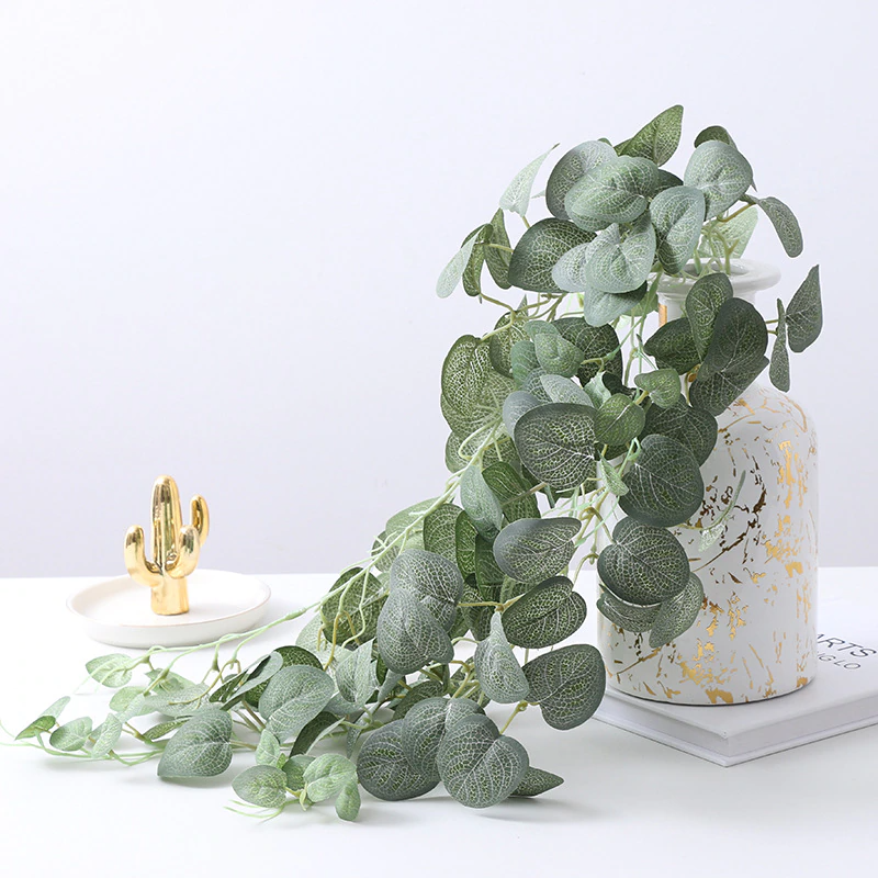 Feuilles d'eucalyptus tombantes artificielles