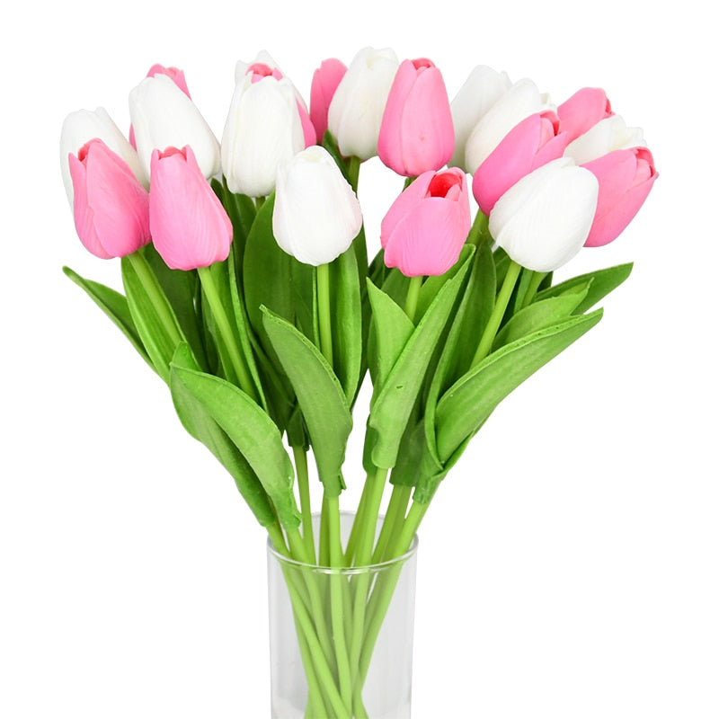 Bouquet de tulipes artificielles