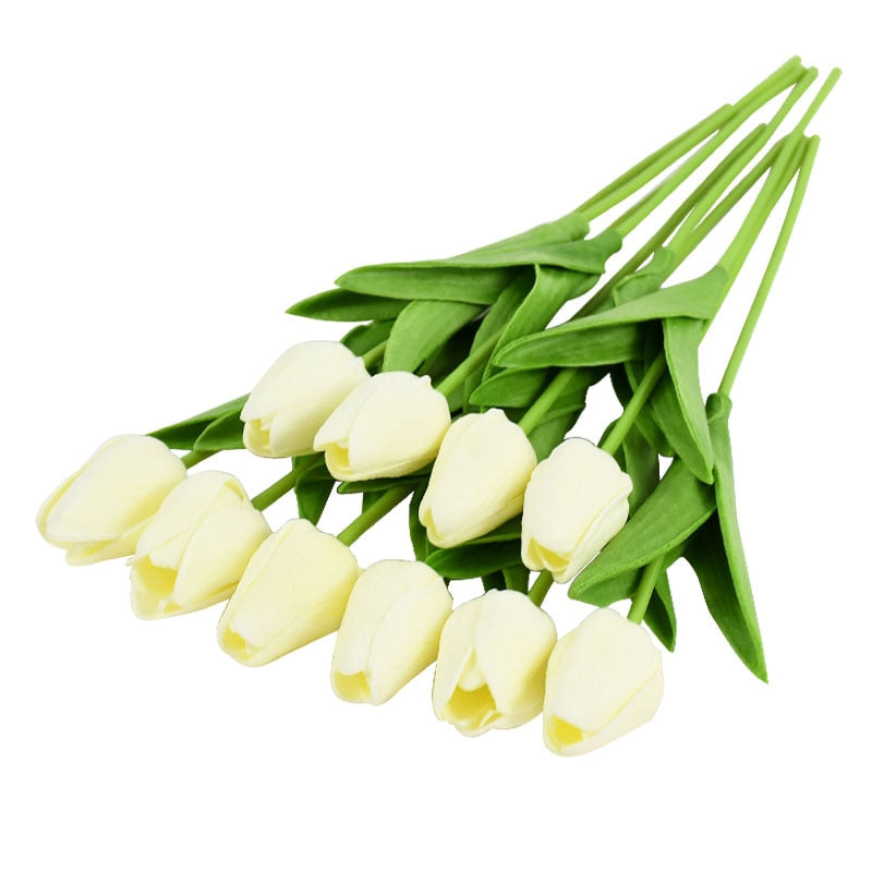 Bouquet de tulipes artificielles