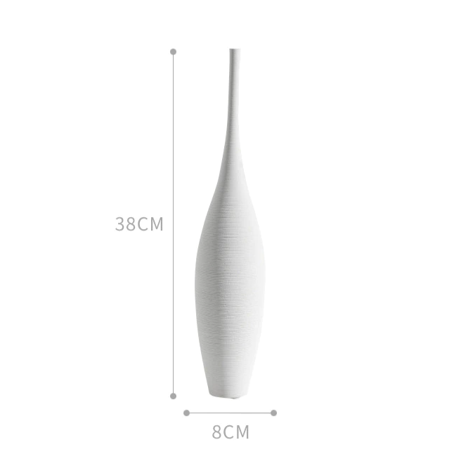 Vases en céramique Scandinave - Noir & Blanc