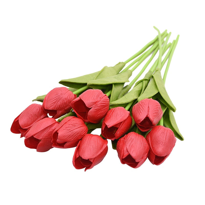 Bouquet de tulipes artificielles