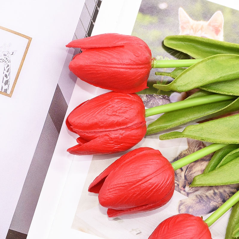 Bouquet de tulipes artificielles