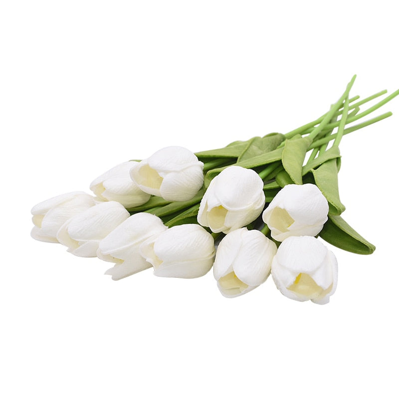 Bouquet de tulipes artificielles