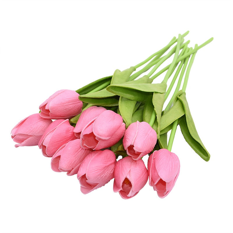 Bouquet de tulipes artificielles