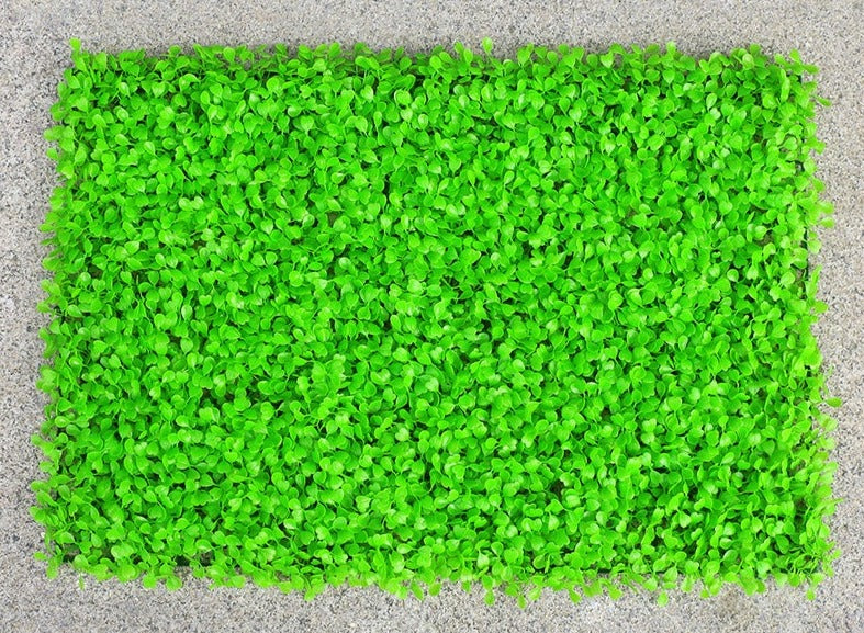 Mur végétal artificiel coloré