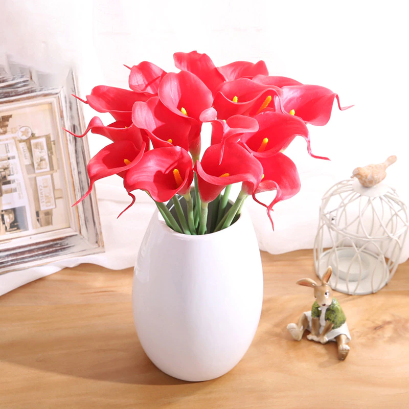 Fleurs de Lys artificielles - Lot de 10 pièces