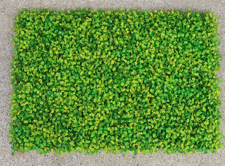 Mur végétal artificiel coloré