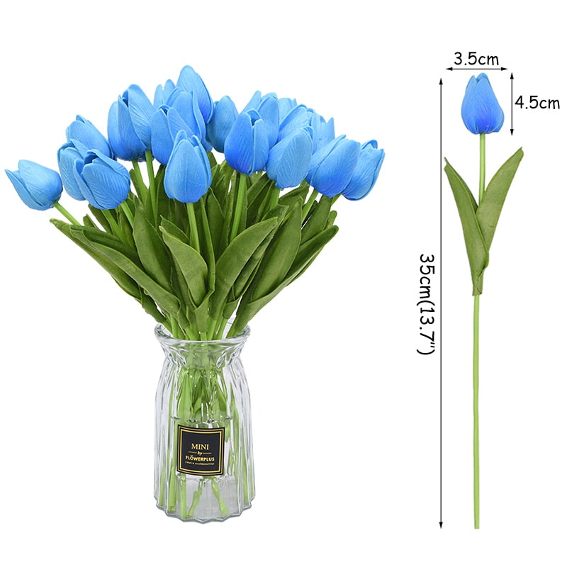 Bouquet de tulipes artificielles