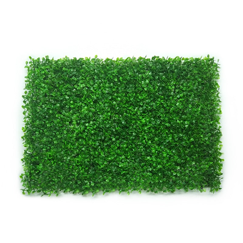 Mur végétal artificiel coloré