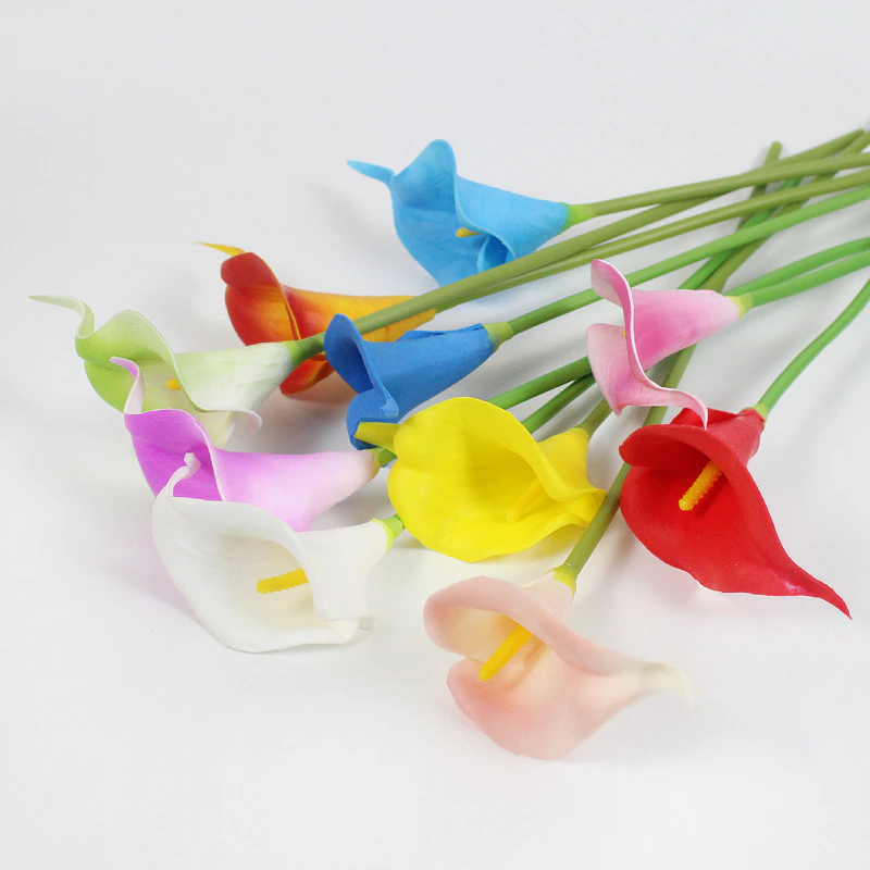 Fleurs de Lys artificielles - Lot de 10 pièces
